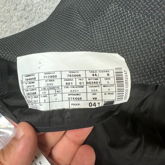 Vintage Giorgio Armani Collezioni Men's Jacket Blazer Single Breasted Size 44R - Picture 11 of 15